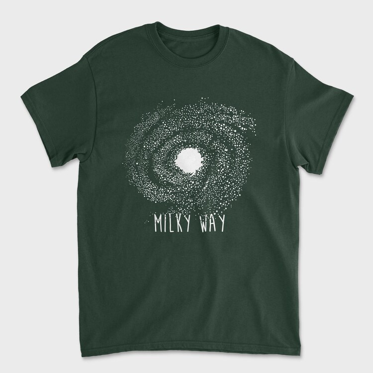 Milky Way Quote, Tricou Barbati (Unisex)