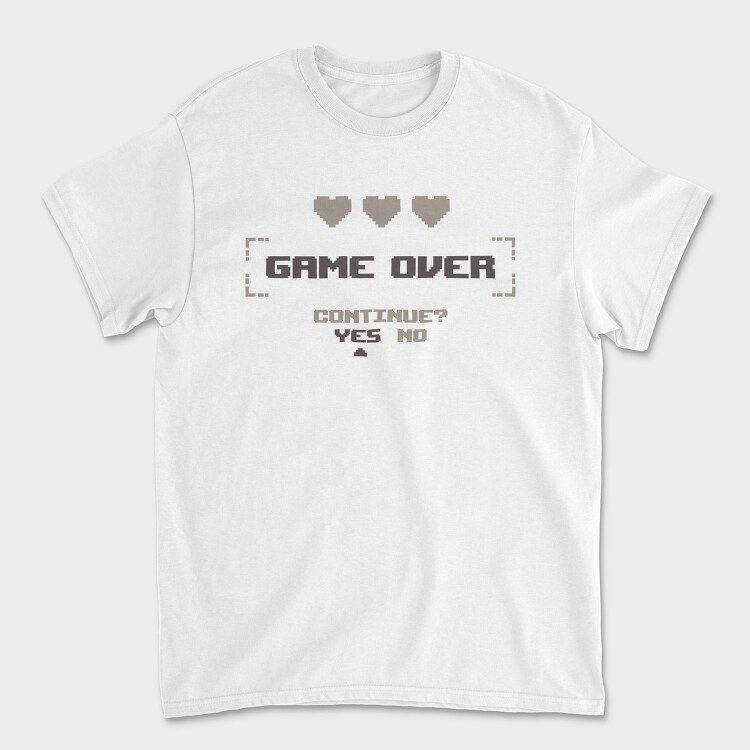 Minimalist Gamer Retro 05, Tricou Barbati (Unisex)