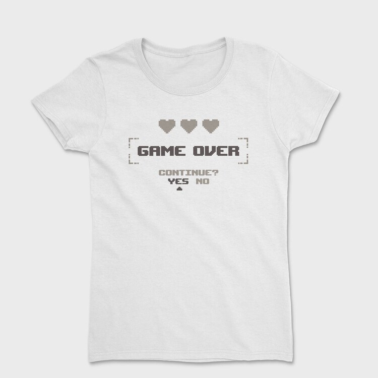 Minimalist Gamer Retro 05, Tricou Femei