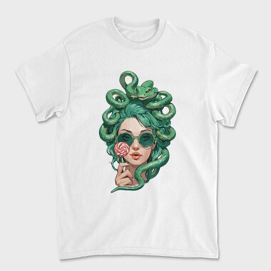 Modern Medusa With Sunglasses, Tricou Barbati (Unisex)