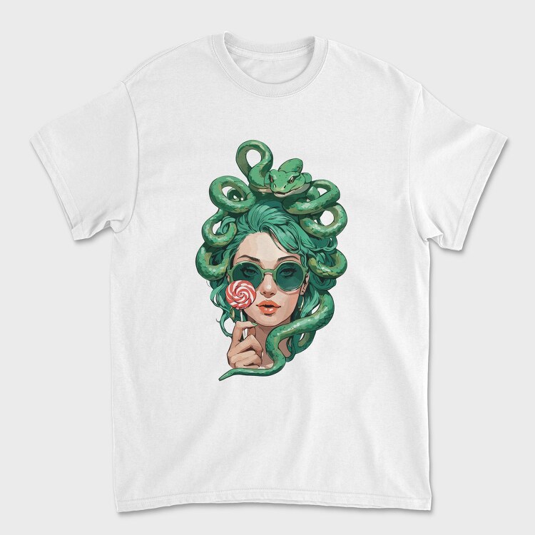 Modern Medusa With Sunglasses, Tricou Barbati (Unisex)