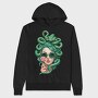 Modern Medusa With Sunglasses, Hanorac Oversize Barbati (Unisex)