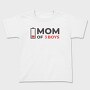 Mom Of Three Boys Quote, Tricou Copii