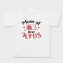 Mom Of Three Quote, Tricou Copii