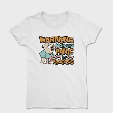 Monday Panic Humorous Chicken, Tricou Femei