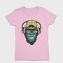 Monkey With Headphones, Tricou Femei