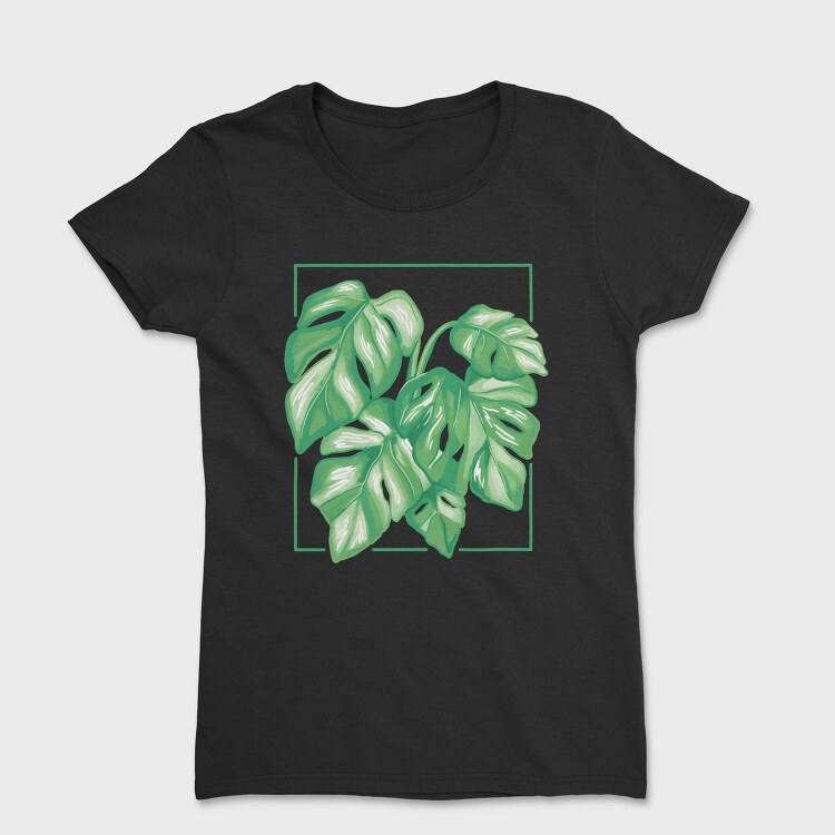 Monstera Variegata Plant, Tricou Femei