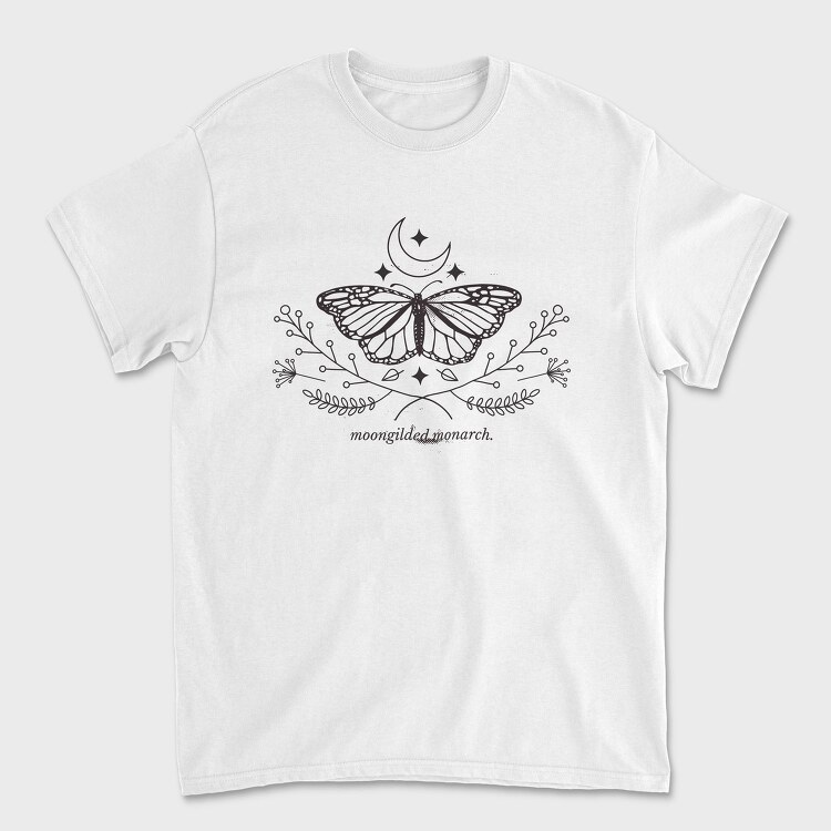 Moon Butterfly Tote, Tricou Barbati (Unisex)