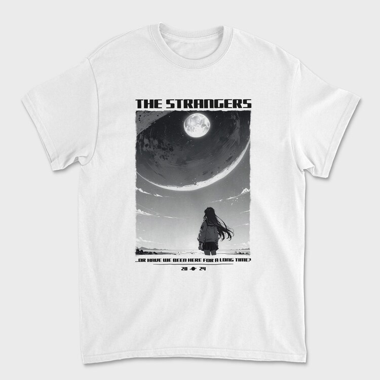 Moonlit Stranger Trend The Strangers, Tricou Barbati (Unisex)