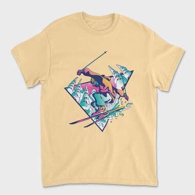 Ski Guy, Tricou Barbati (Unisex)