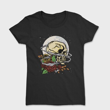 Skull And Roses, Tricou Femei