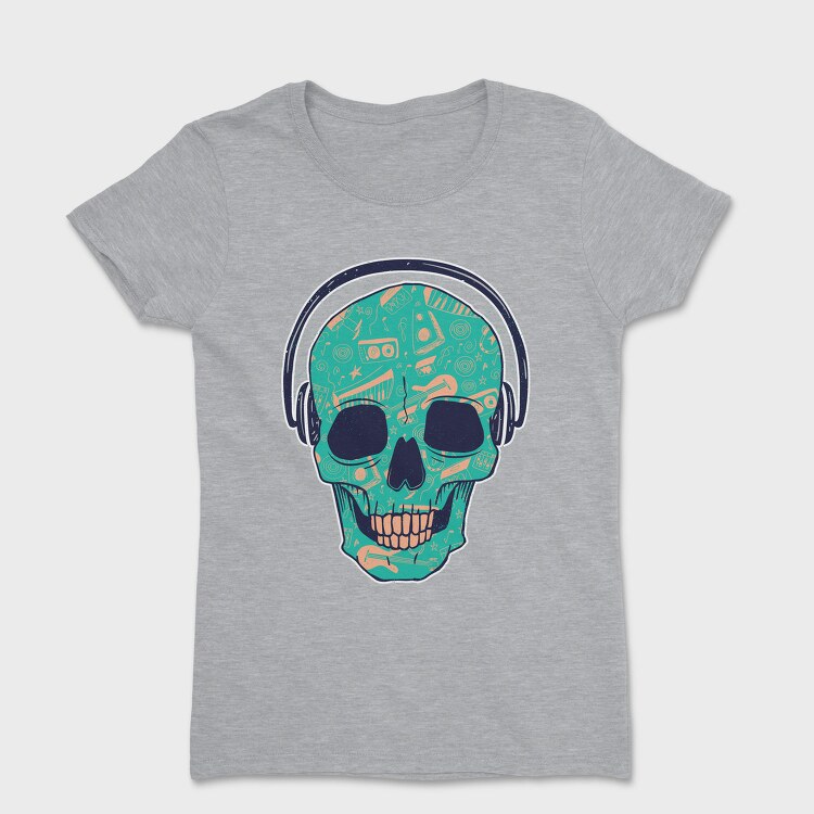 Skull Dj, Tricou Femei