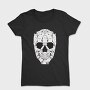 Skull Made Of Cat Animals, Tricou Femei