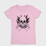 Skull With Axe Weapons Axes, Tricou Femei