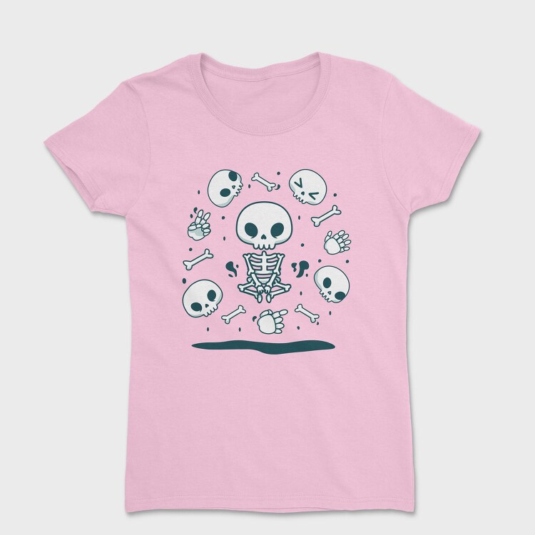 Skulls And Skeletons Cute Mug, Tricou Femei