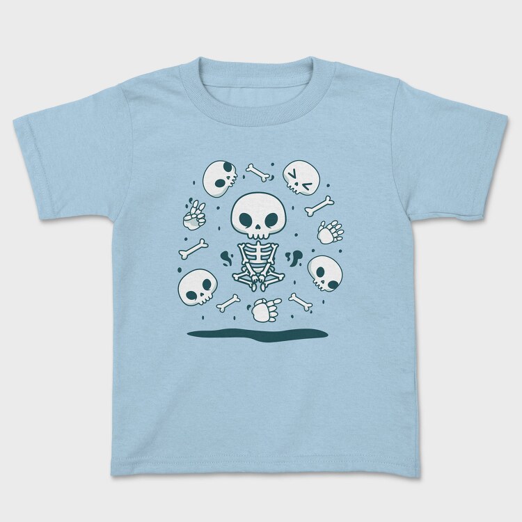 Skulls And Skeletons Cute Mug, Tricou Copii