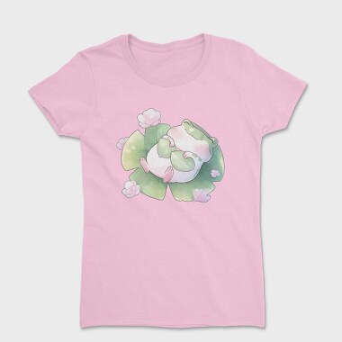 Sleeping Frog Lily Pad Froggy, Tricou Femei