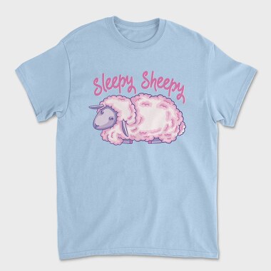 Sleepy Sheepy, Tricou Barbati (Unisex)