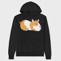 Sleepy Squirrel, Hanorac Oversize Barbati (Unisex)