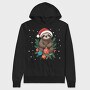 Sloth Christmas Tote, Hanorac Oversize Barbati (Unisex)