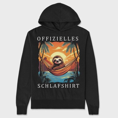 Sloth Hammock, Hanorac Oversize Barbati (Unisex)