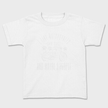 Motorcycle And Dogs Love Motorcycle Quote, Tricou Copii