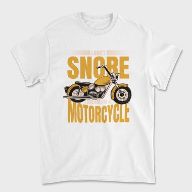 Motorcycle Dream Quote, Tricou Barbati (Unisex)