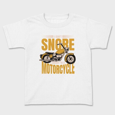 Motorcycle Dream Quote, Tricou Copii