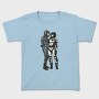 Motorcyclist Couple Love, Tricou Copii