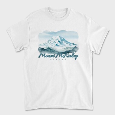 Mount Mckinley Alaska, Tricou Barbati (Unisex)