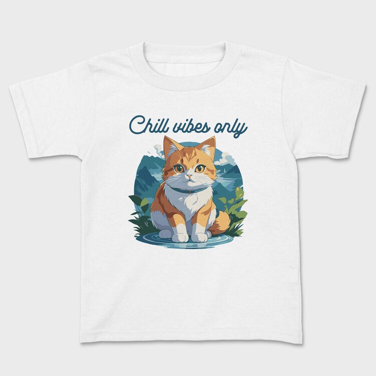 Mountain Cat Chill, Tricou Copii