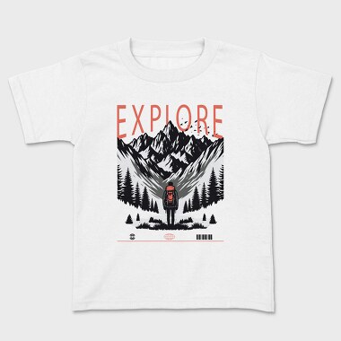 Mountain Explorer Explore, Tricou Copii