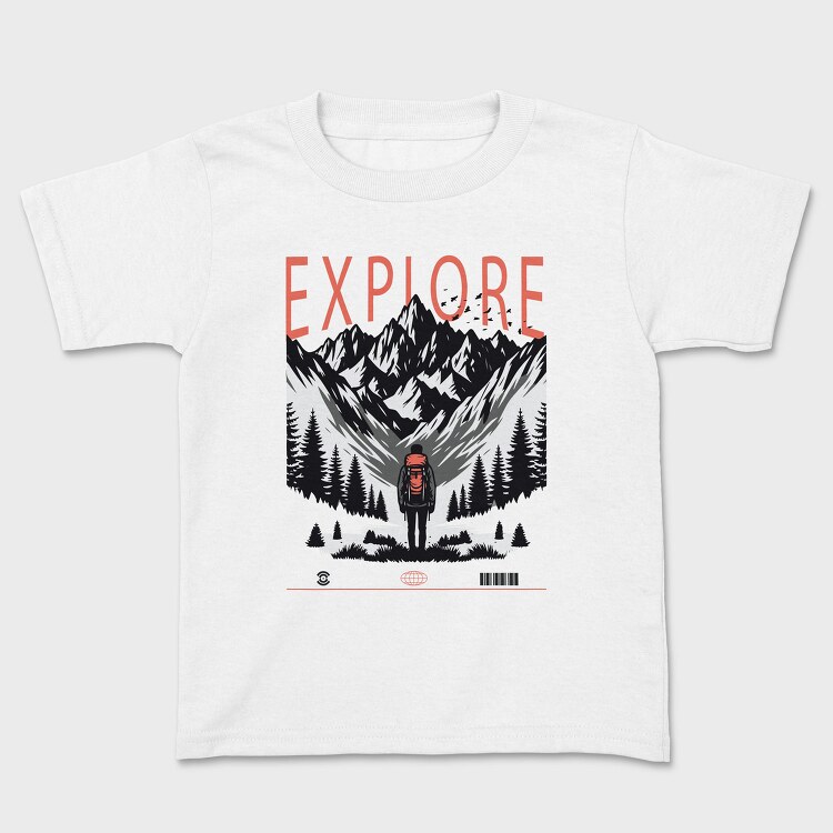 Mountain Explorer Explore, Tricou Copii