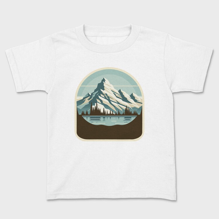 Mountain Landscape, Tricou Copii