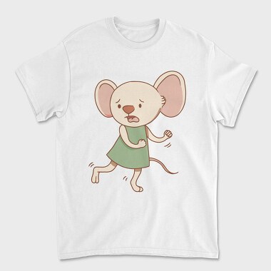 Mouse Run, Tricou Barbati (Unisex)