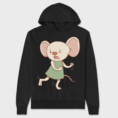 Mouse Run, Hanorac Oversize Barbati (Unisex)