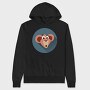 Mousey Smile, Hanorac Oversize Barbati (Unisex)