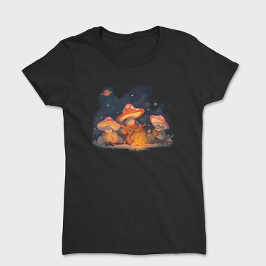 Mushroom Camping Fantasy, Tricou Femei