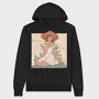 Mushroom Lady, Hanorac Oversize Barbati (Unisex)