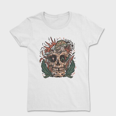 Mushroom Skull Flora, Tricou Femei