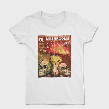 Mushrooms Magazine One Mushroom, Tricou Femei