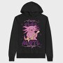 Music Axolotl Pun Alotl Songs, Hanorac Oversize Barbati (Unisex)