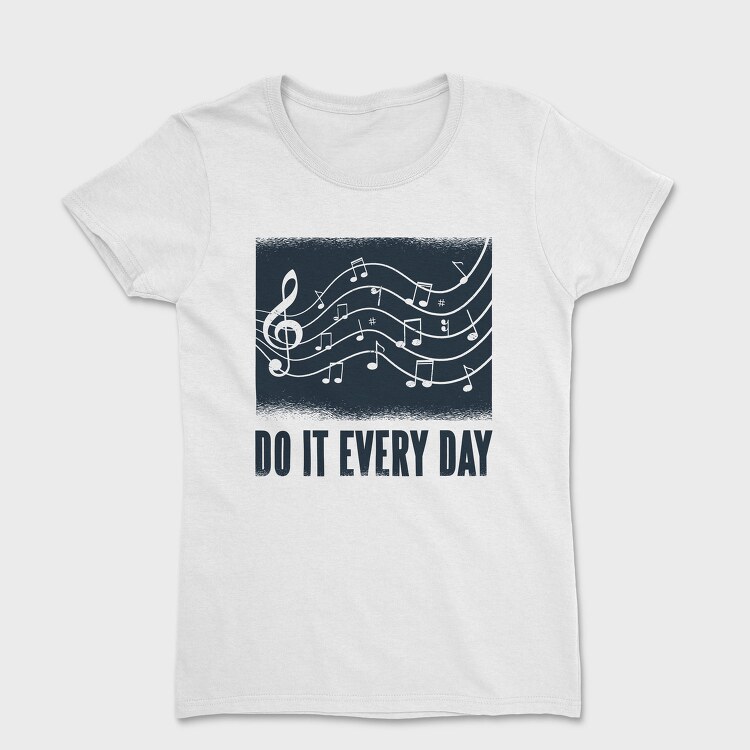 Music Text, Tricou Femei
