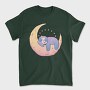 Sloth On Moon, Tricou Barbati (Unisex)