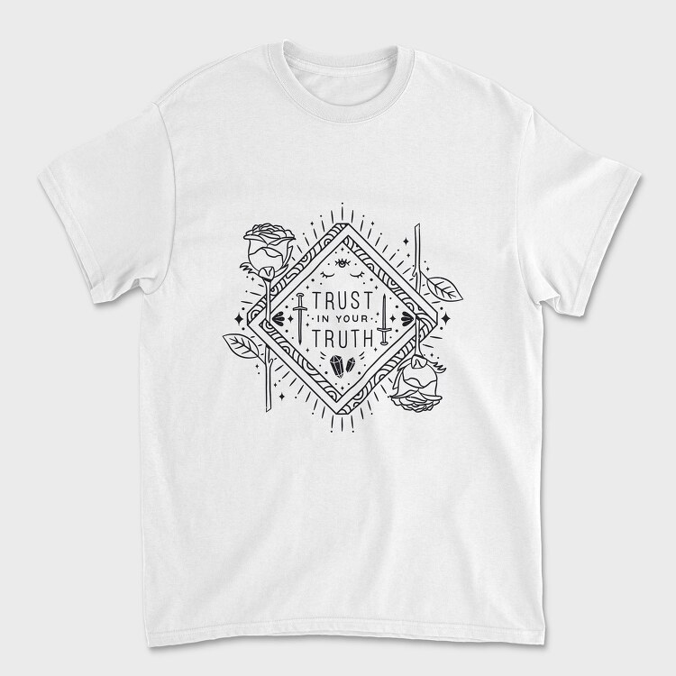 Trust In Your Truth, Tricou Barbati (Unisex)