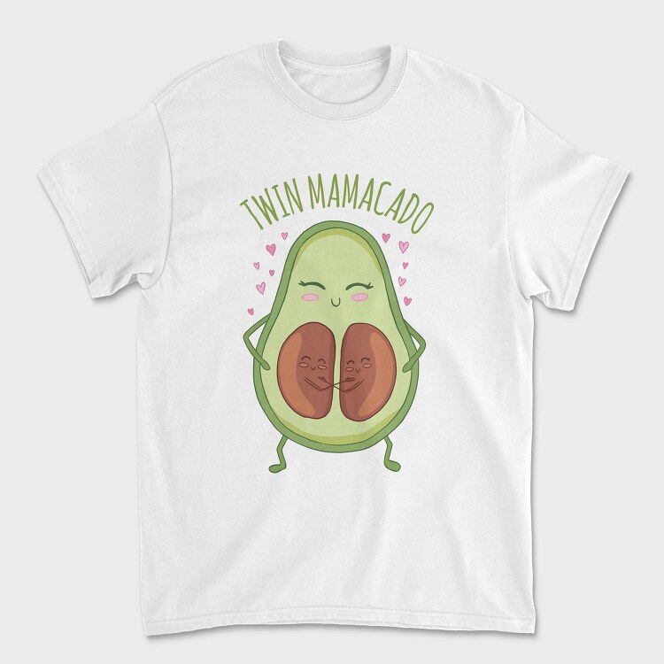 Twin Mamacado, Tricou Barbati (Unisex)