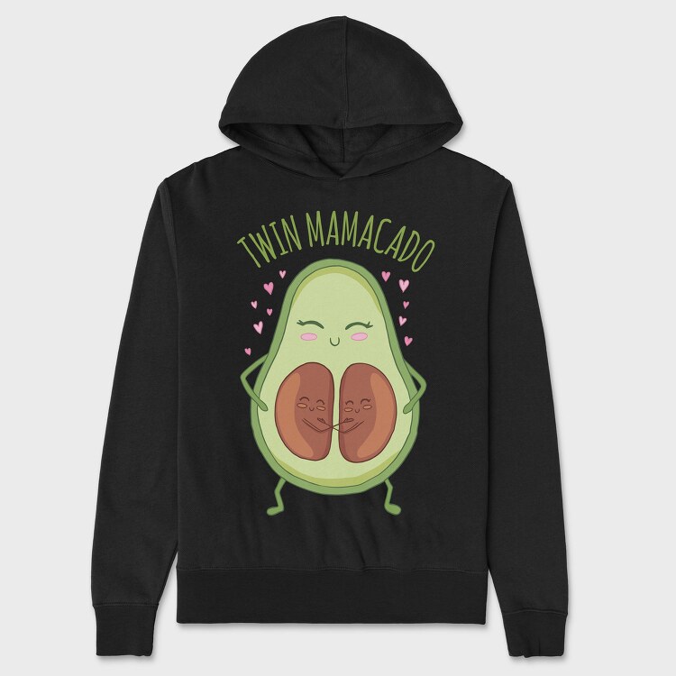Twin Mamacado, Hanorac Oversize Barbati (Unisex)