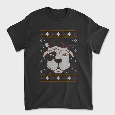 Ugly Sweater Dog, Tricou Barbati (Unisex)