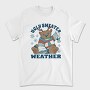 Ugly Sweater Weather Christmas Bear Mug, Tricou Barbati (Unisex)