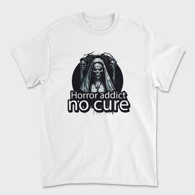 Undead Horror Addict, Tricou Barbati (Unisex)